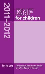 BNF for Children 2011-2012.